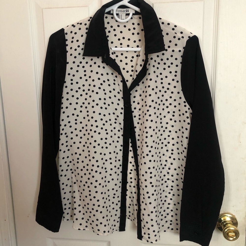 Polka Dot Blouse